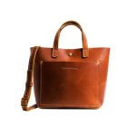 portland leather almost perfect mini crossbody tote