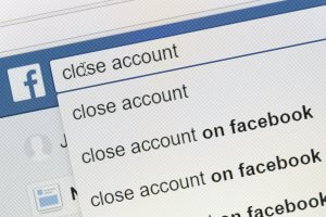 how to delete facebook