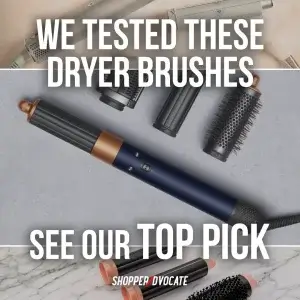 We tested these dryer brushes. See our Top Pick.