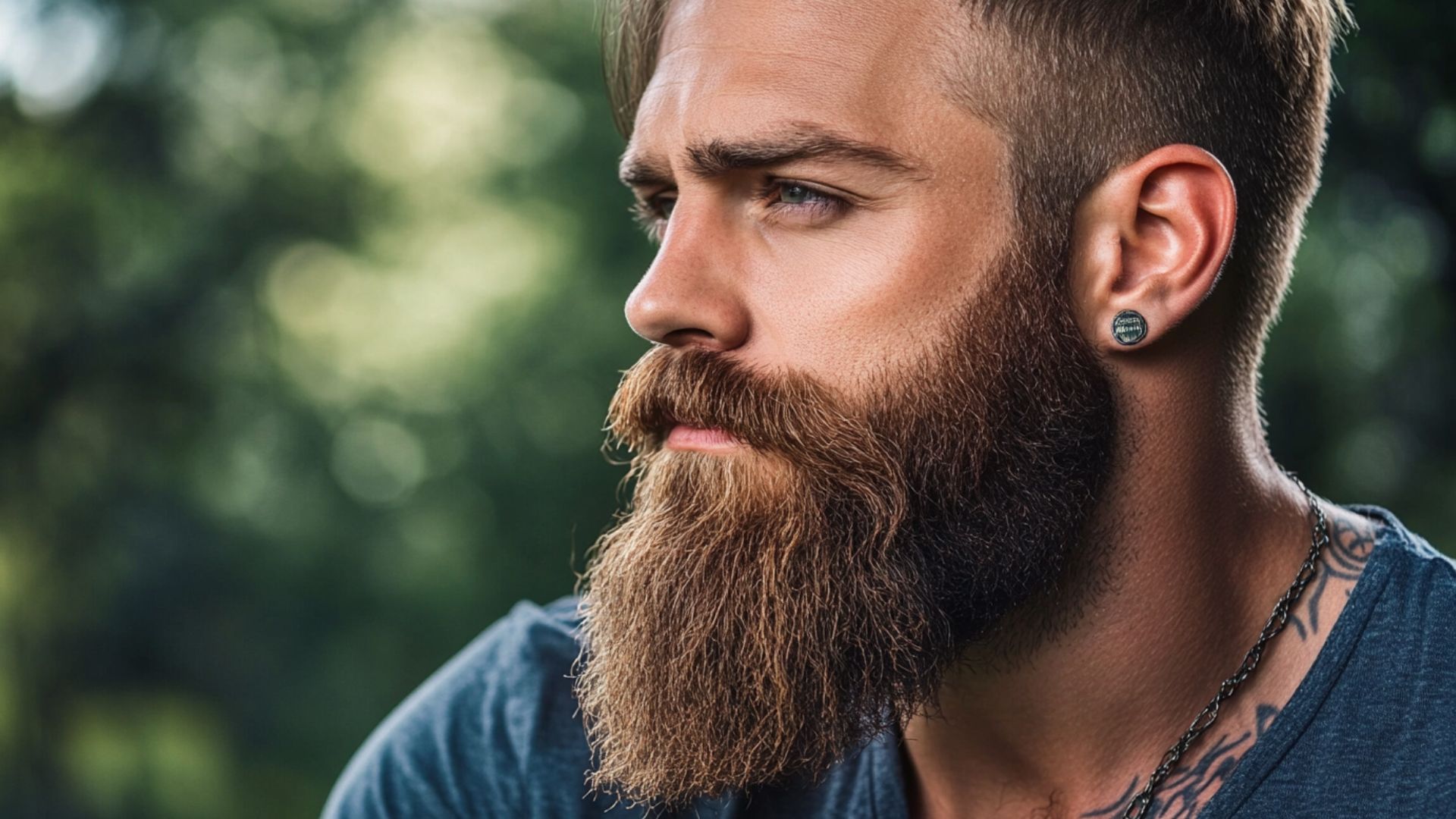 Men’s beard care using beard oil for healthy growth and shine