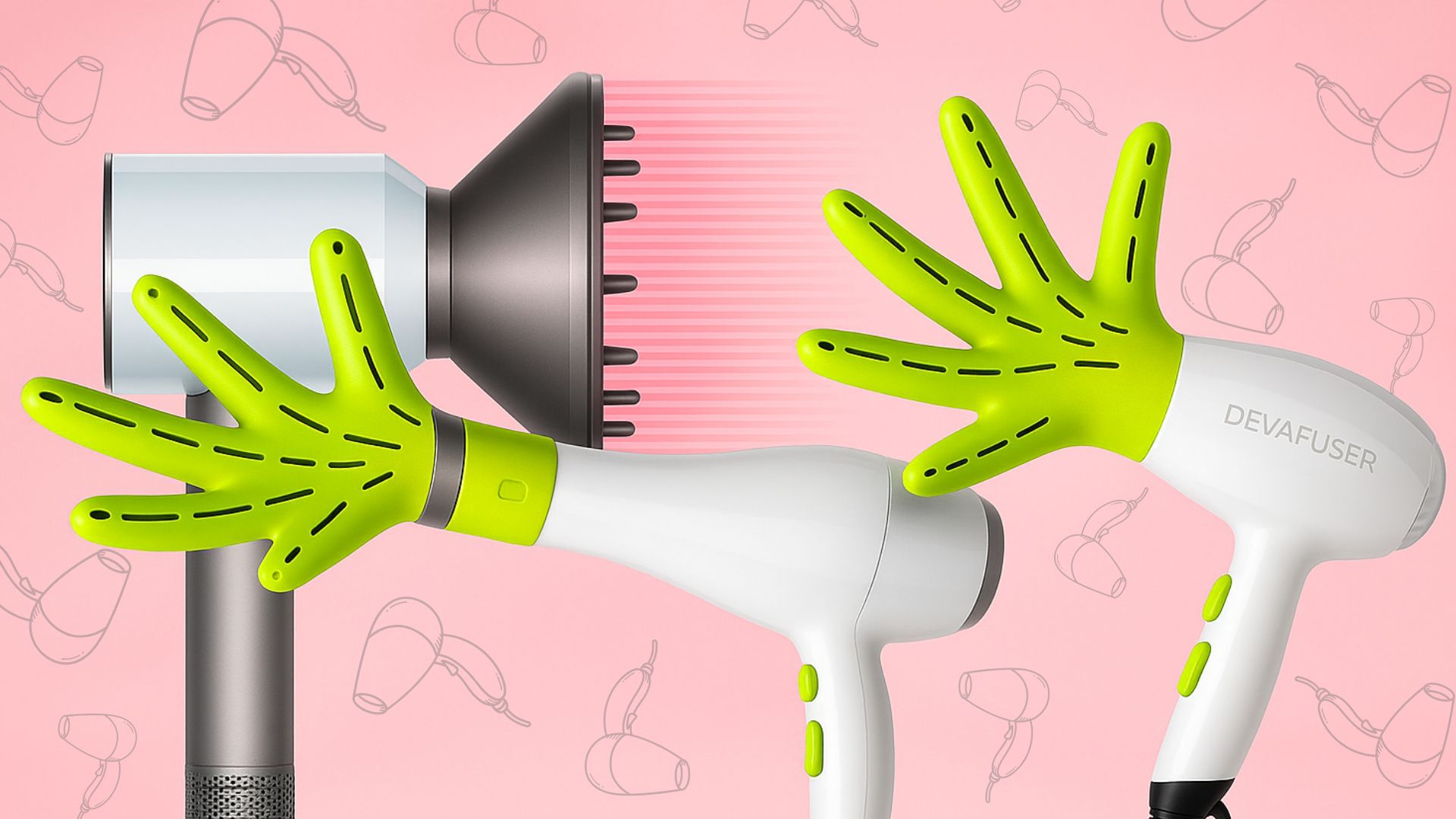 Using a curl diffuser for curly hair volume and definition