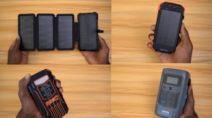 portable solar charger power banks