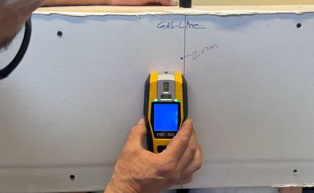 gas line detection