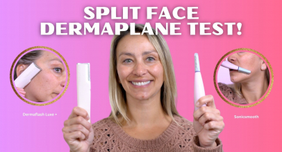 Dermaflash Luxe+ vs. Sonicsmooth Review: Which Dermaplaning Tool Removes Peach Fuzz Best?
