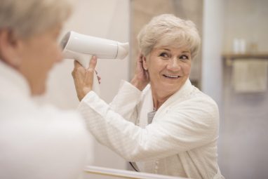 7 Best Hair Dryers for Gray, Thinning Hair Over 50